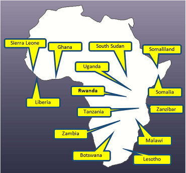 Map of Africa